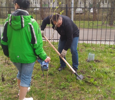 Благоустройство территории по ул. Дзержинского, д.98